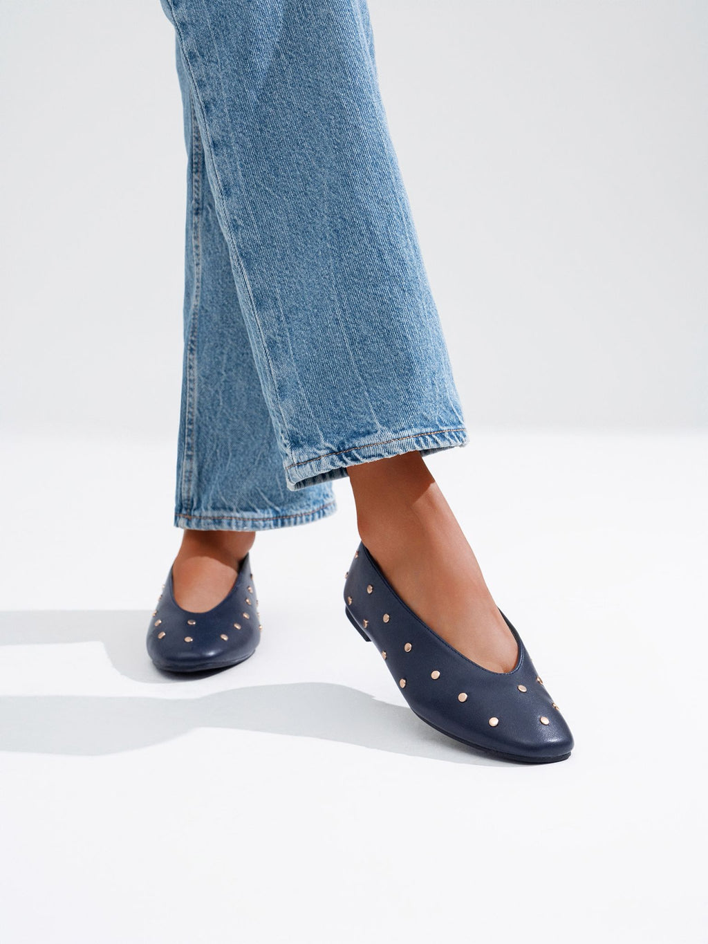 Burgundy Chic Ballerinas