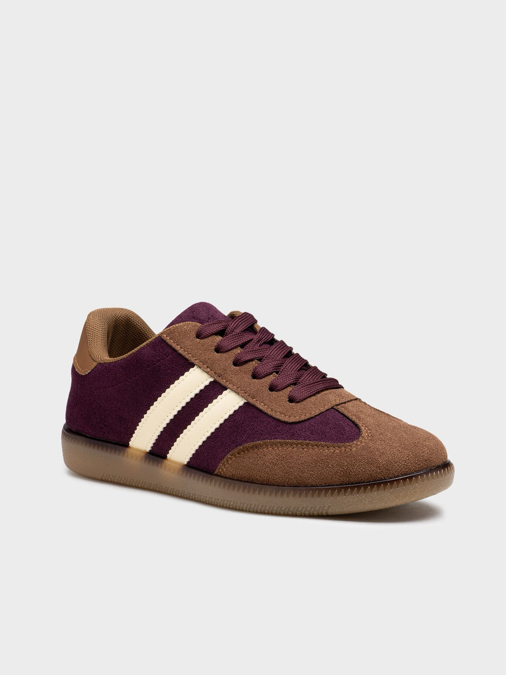 Retro chic Wine sneakers