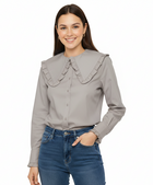 Camisa Belle Taupe