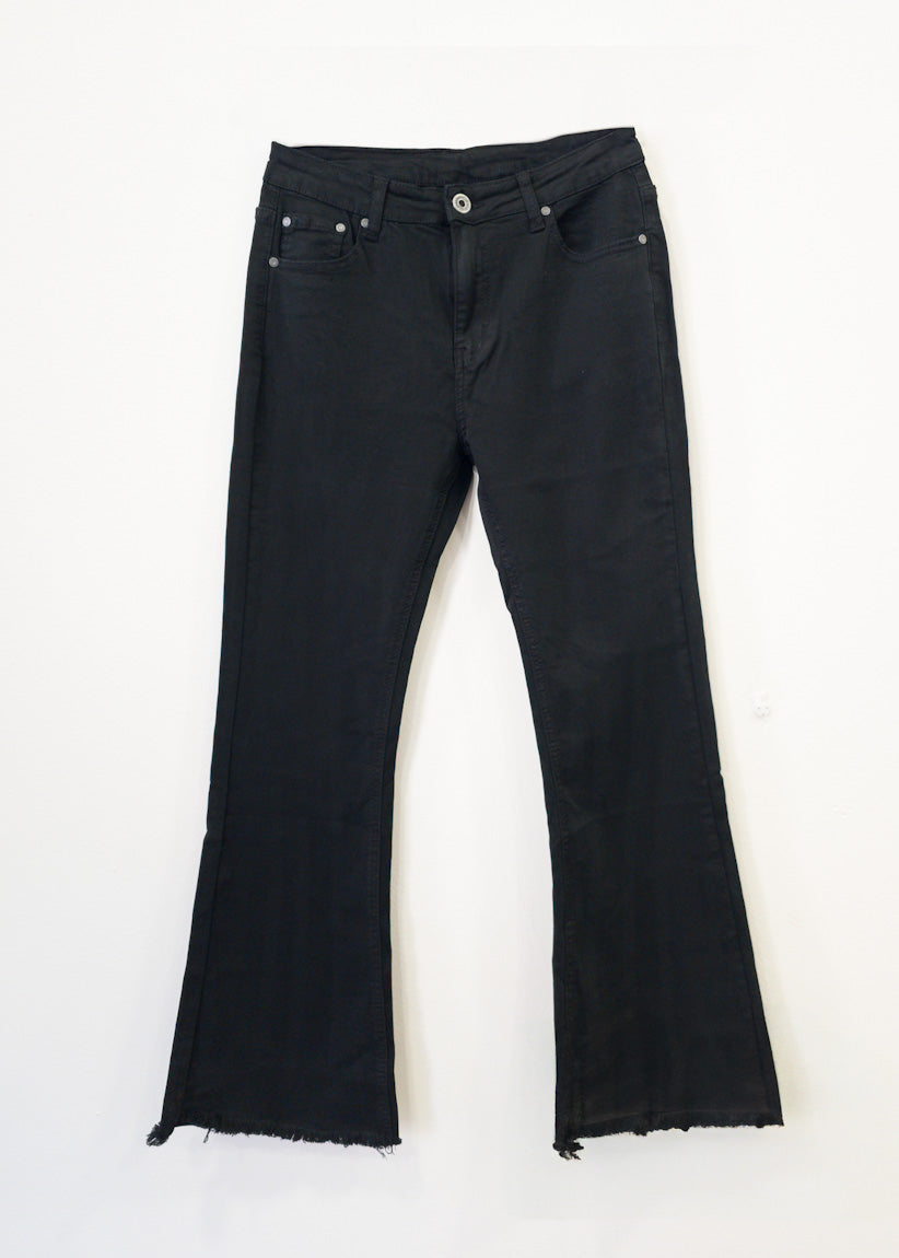 Ritual black flared pants