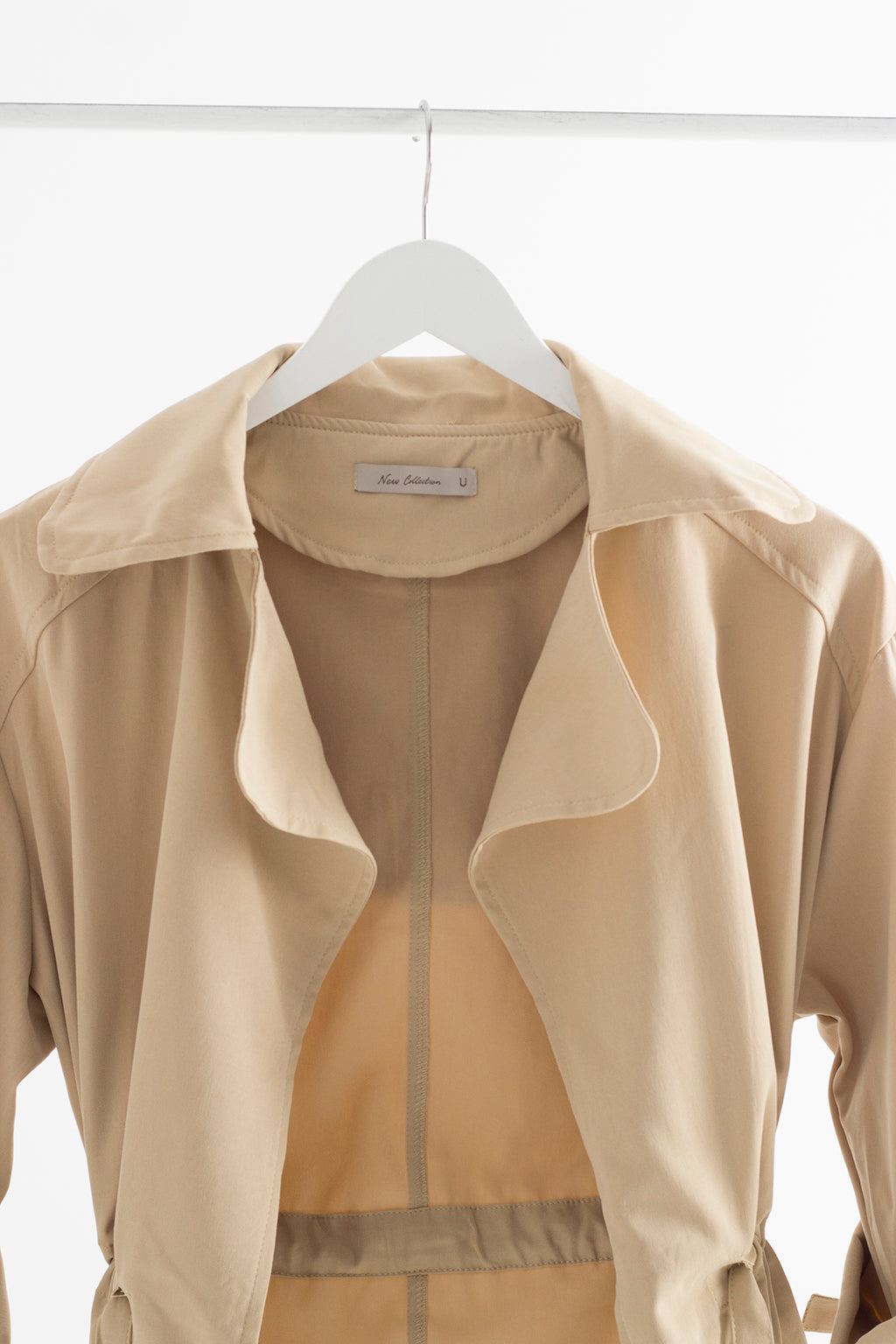 Baro beige safari trench coat