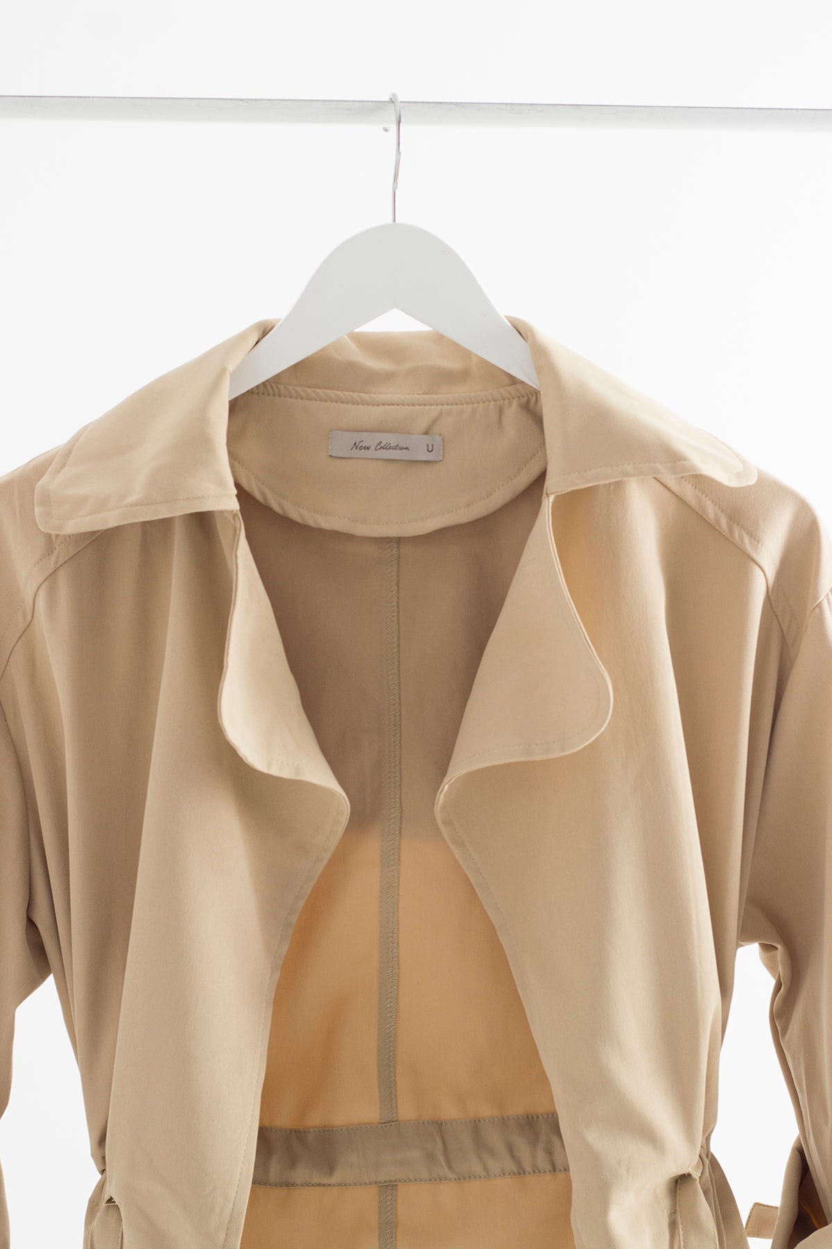 Baro beige safari trench coat