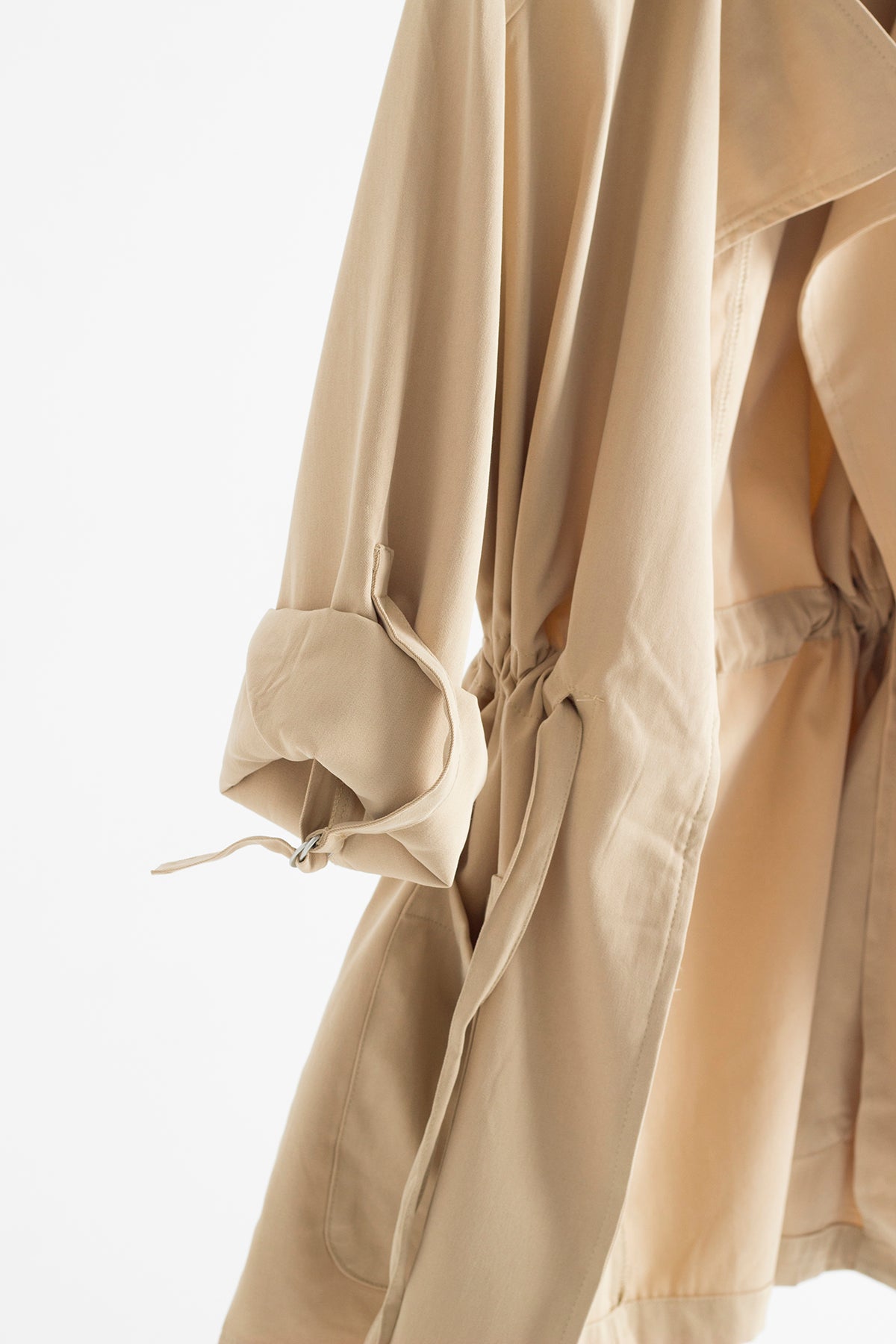 Baro beige safari trench coat