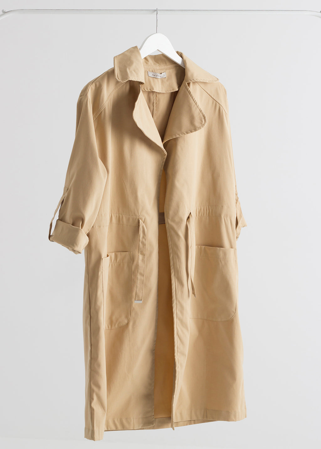 Camel Breeze Trench Coat