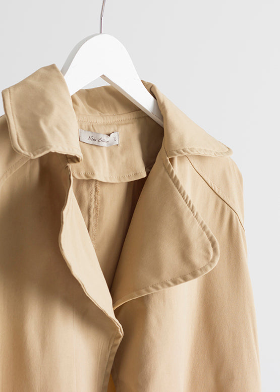 Camel Breeze Trench Coat