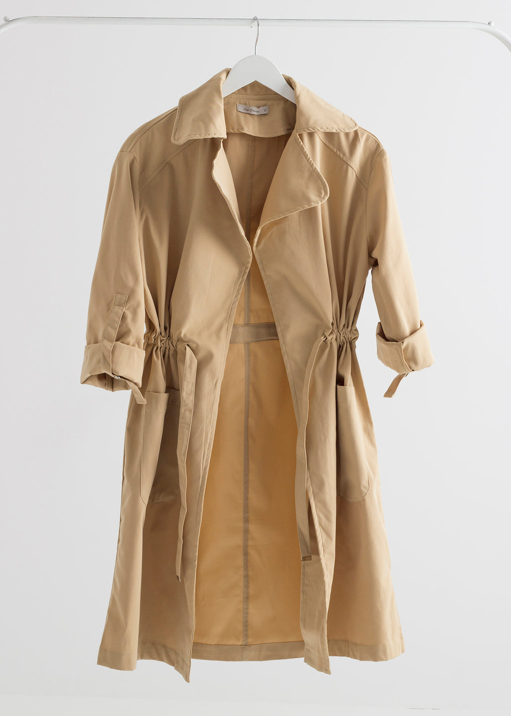 Camel Breeze Trench Coat