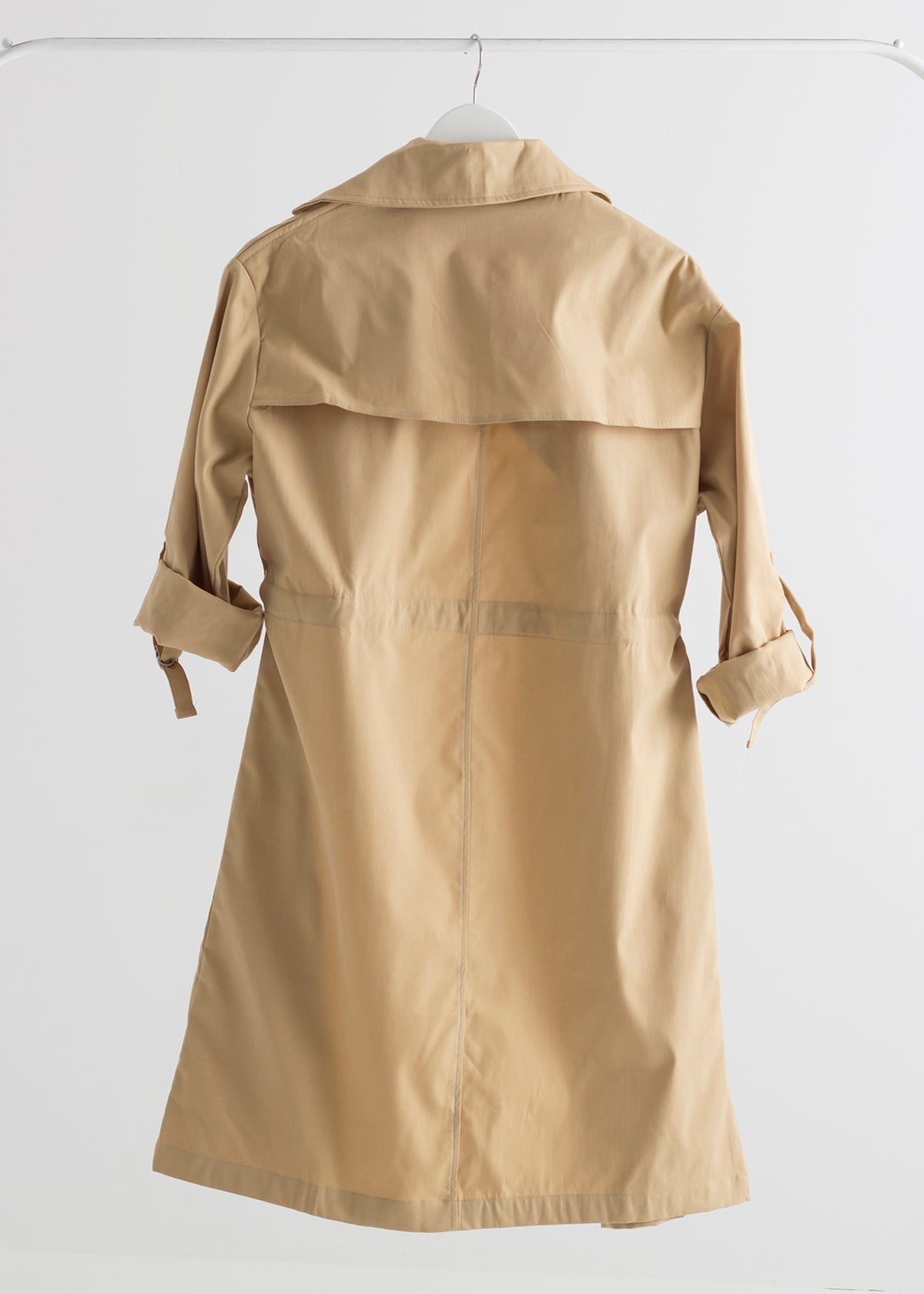 Camel Breeze Trench Coat