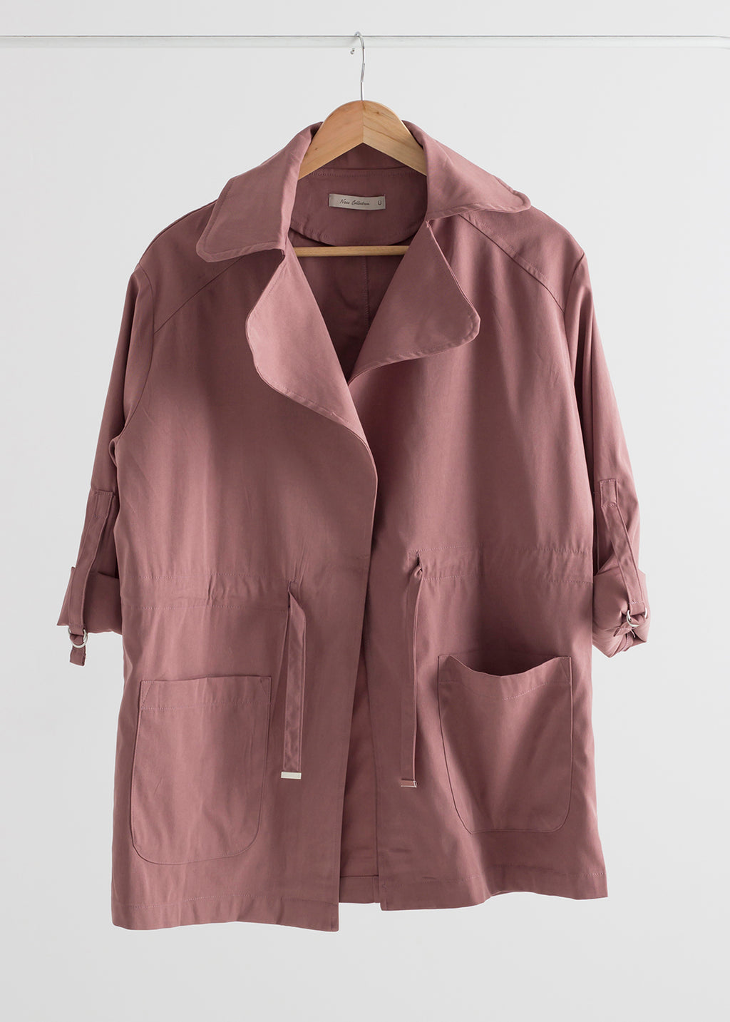 Baro beige safari trench coat