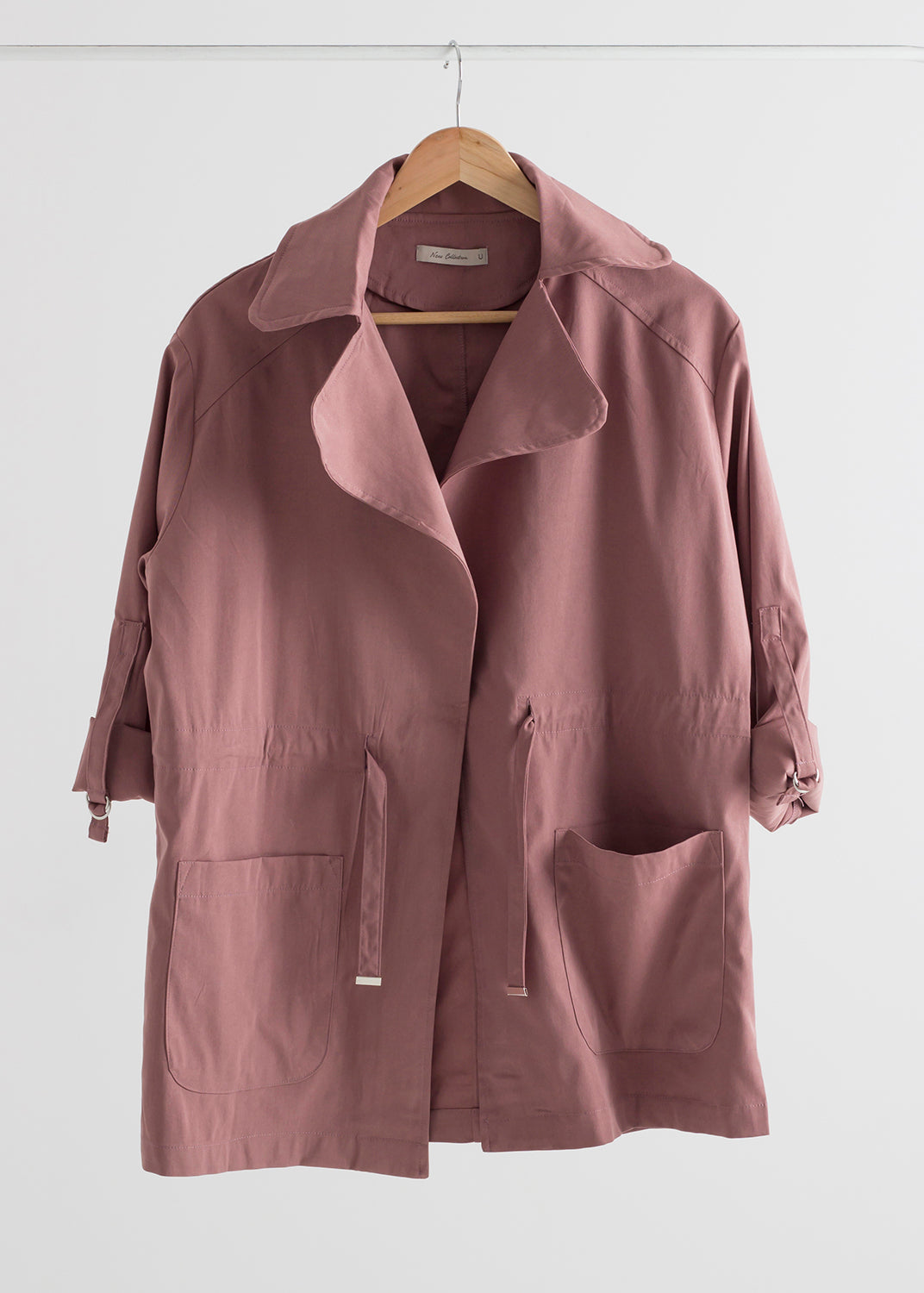 Baro beige safari trench coat