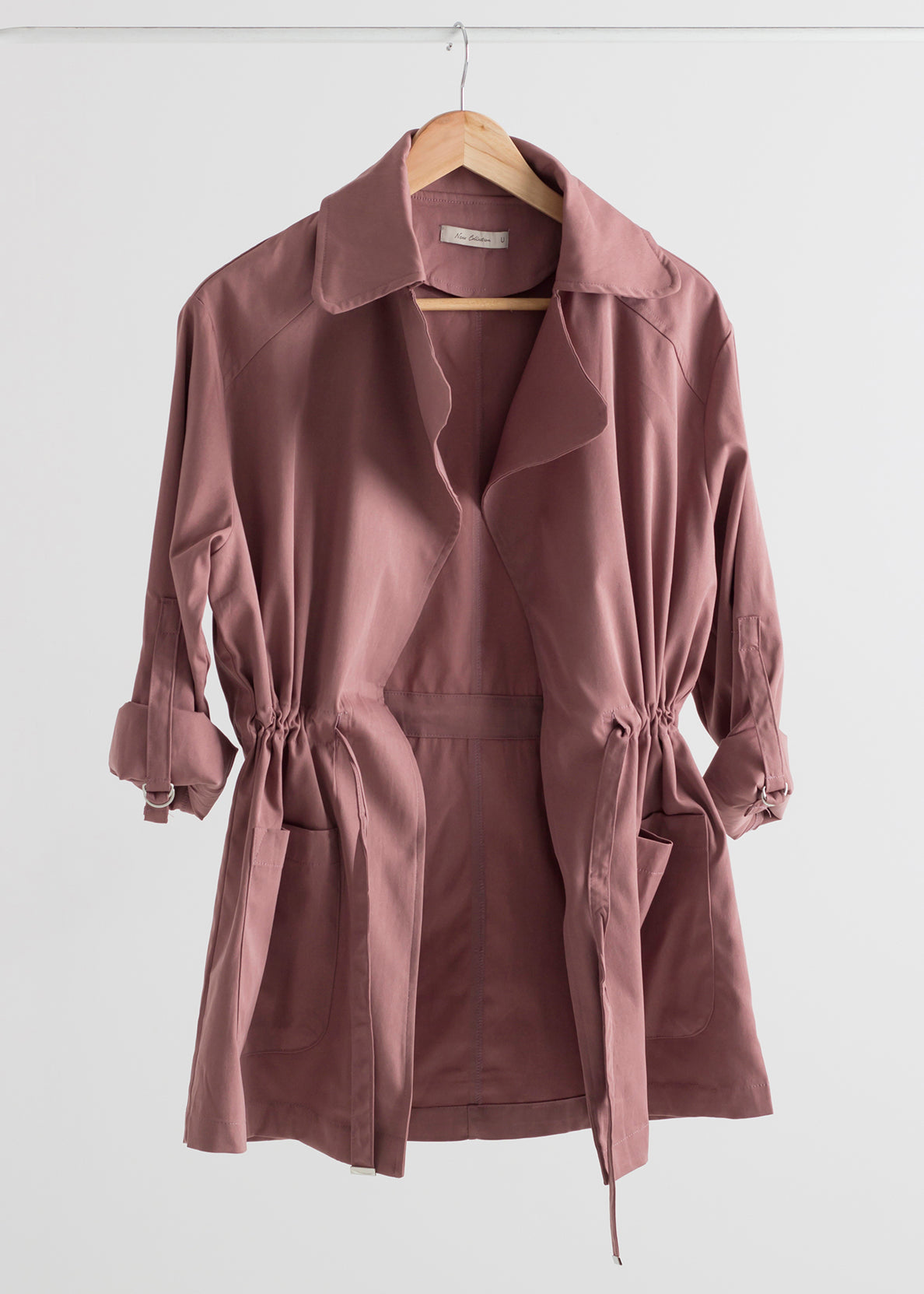 Baro beige safari trench coat