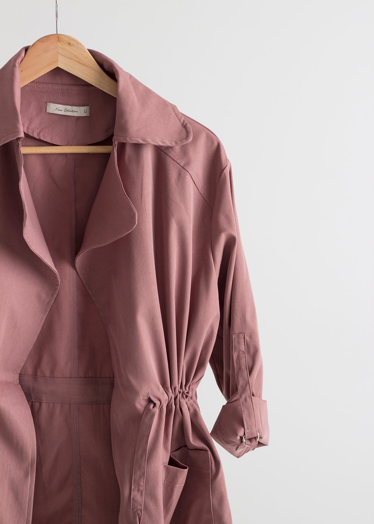 Baro beige safari trench coat