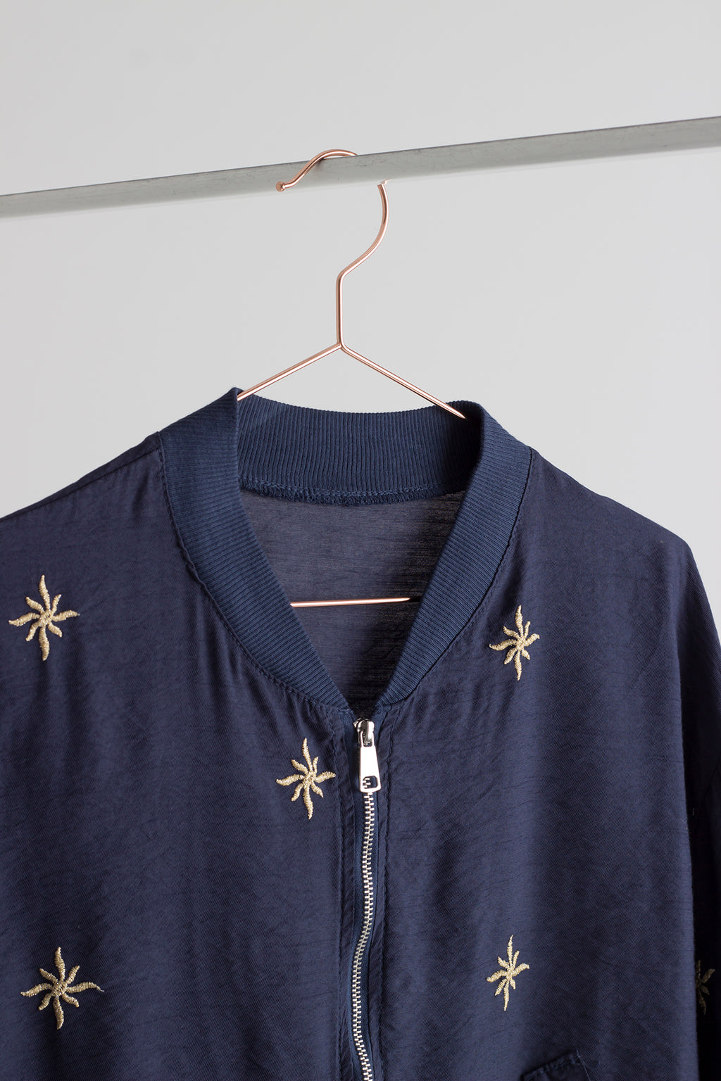 Black Pluto Lightweight Bomber Jacket