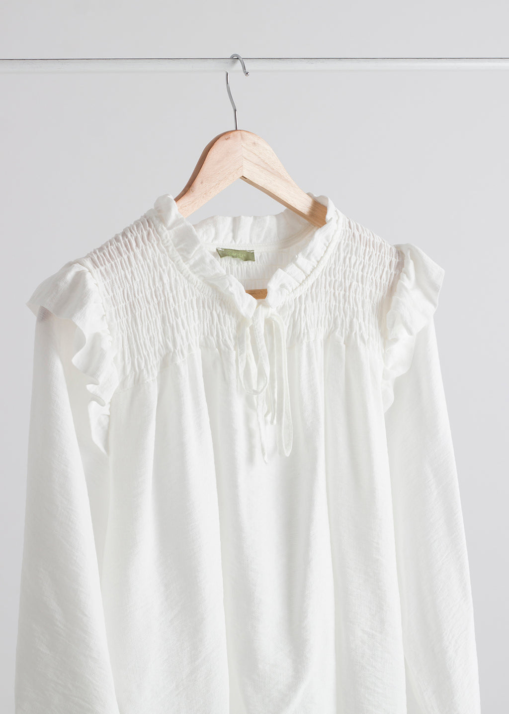 White Charm Blouse
