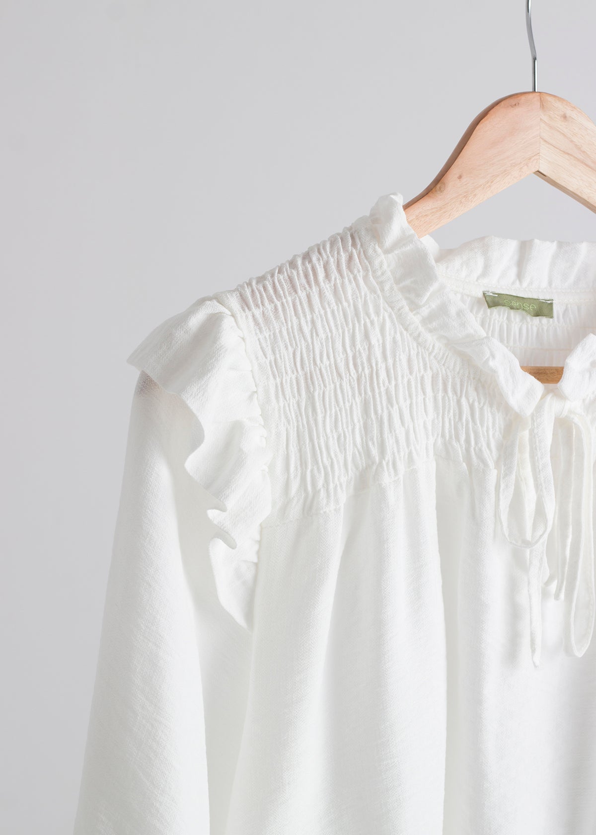 White Charm Blouse