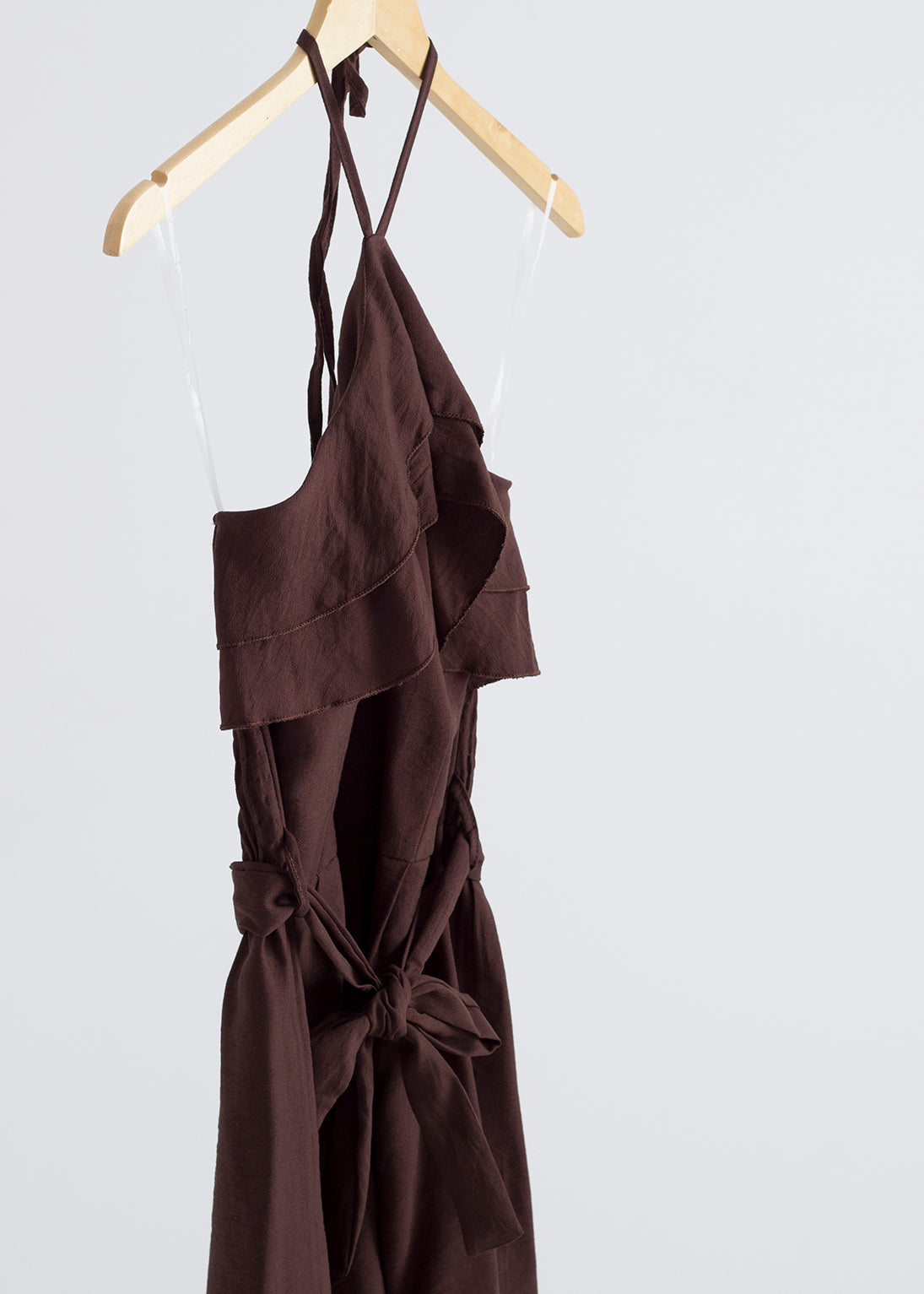 Cocoa Flow Brown Jumpsuit
