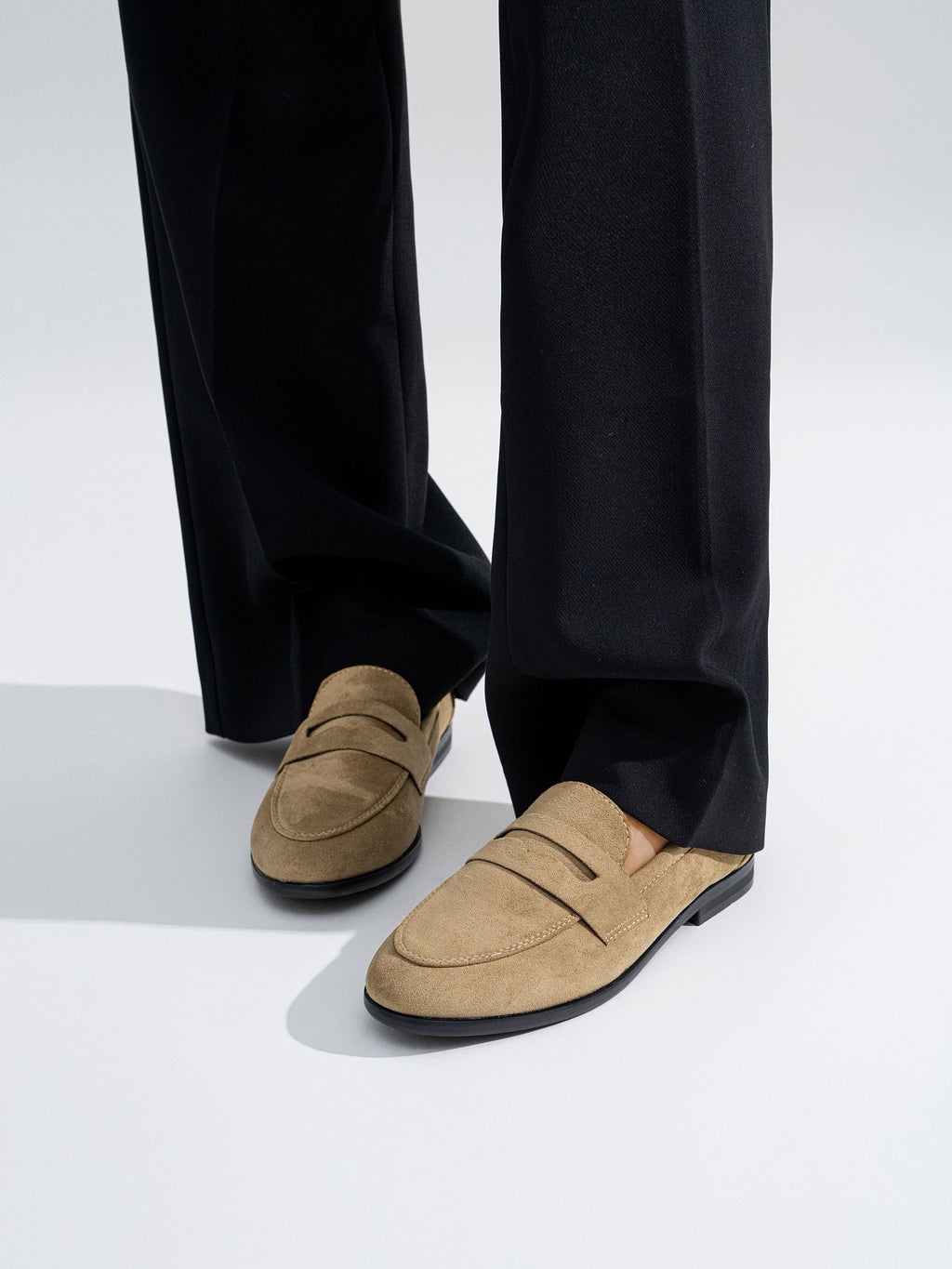 Mocasines Soft Suede Taupé