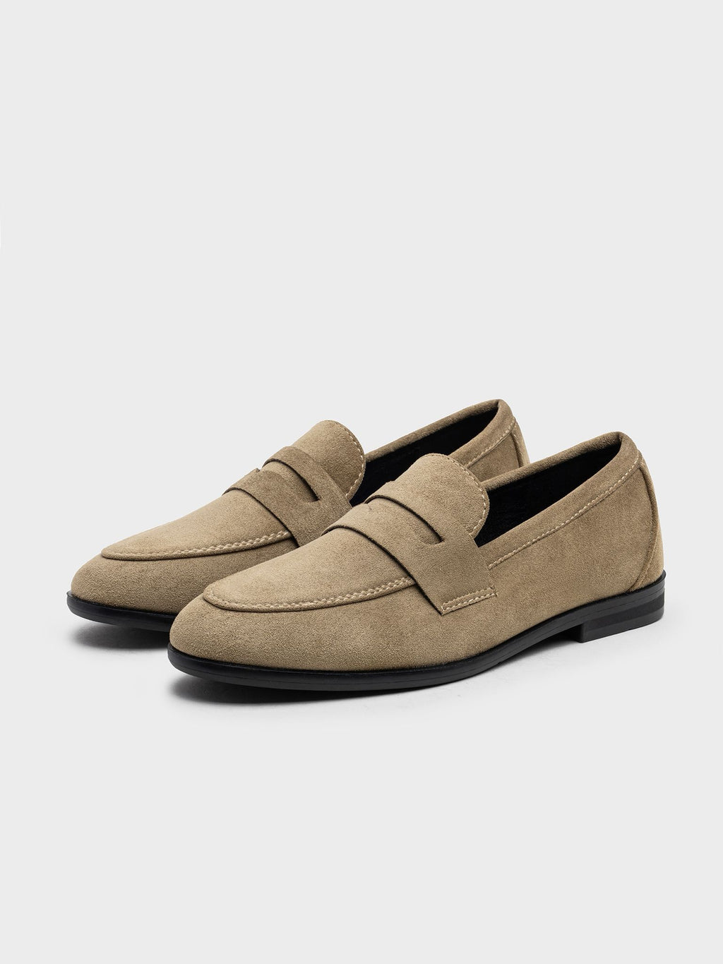 Mocasines Soft Suede Taupé