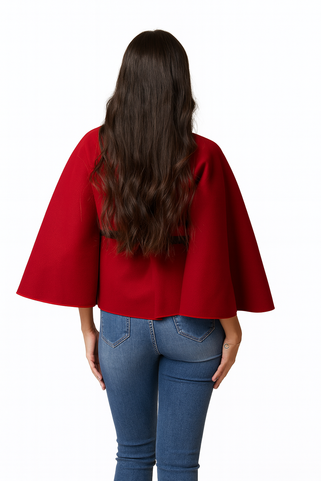 Poncho Scarlet Chic
