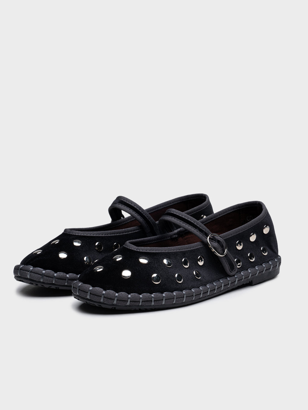 Bailarinas tachas Velvet Rock