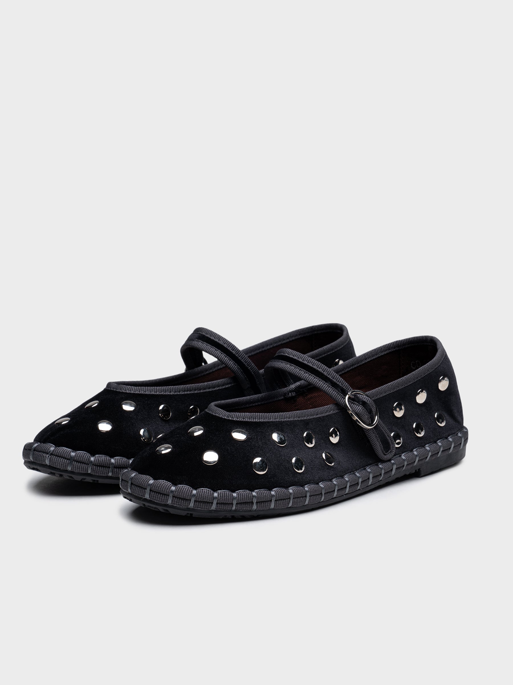 Bailarinas tachas Velvet Rock