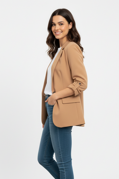 Blazer camel Sáhara