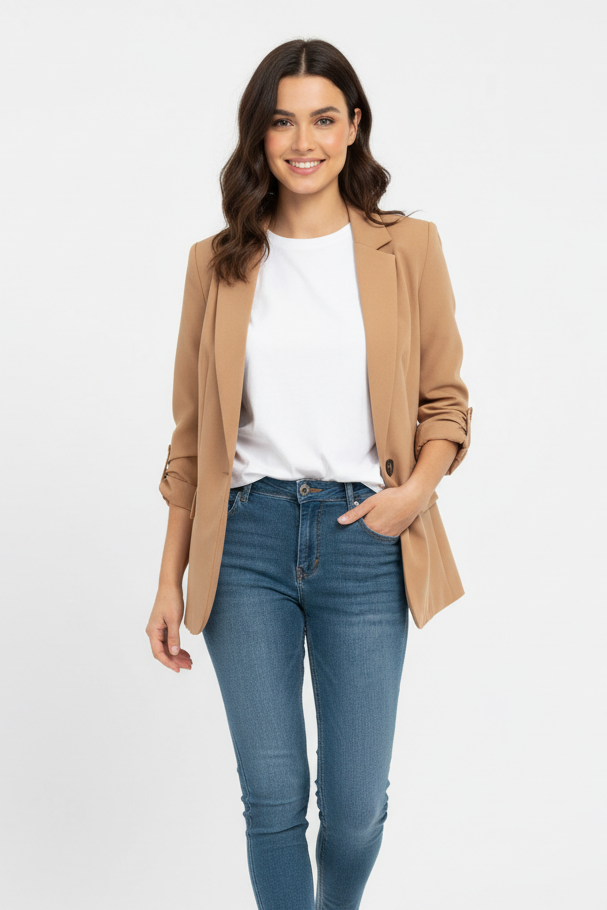 Camel Sahara blazer