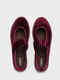 Bailarinas Chic Velvet Wine
