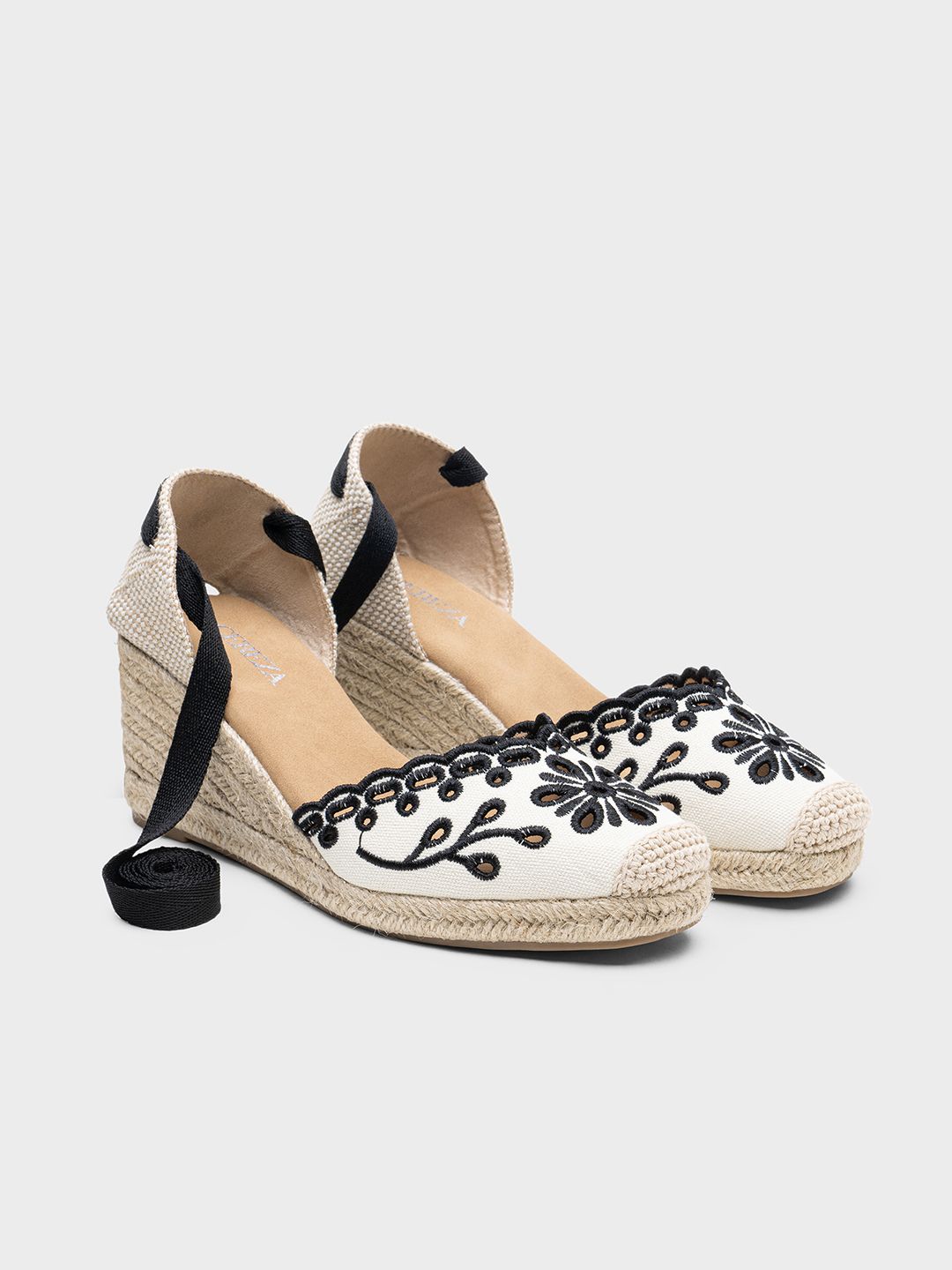 Cuñas Bordado Chic Riviera