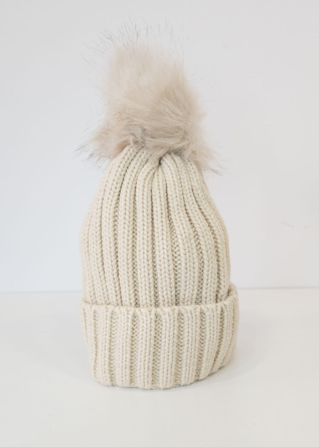 Beige Bishop Hat