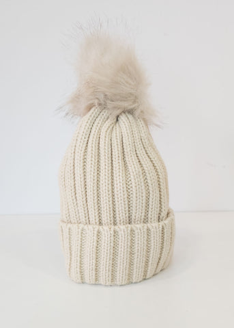 Beige Bishop Hat