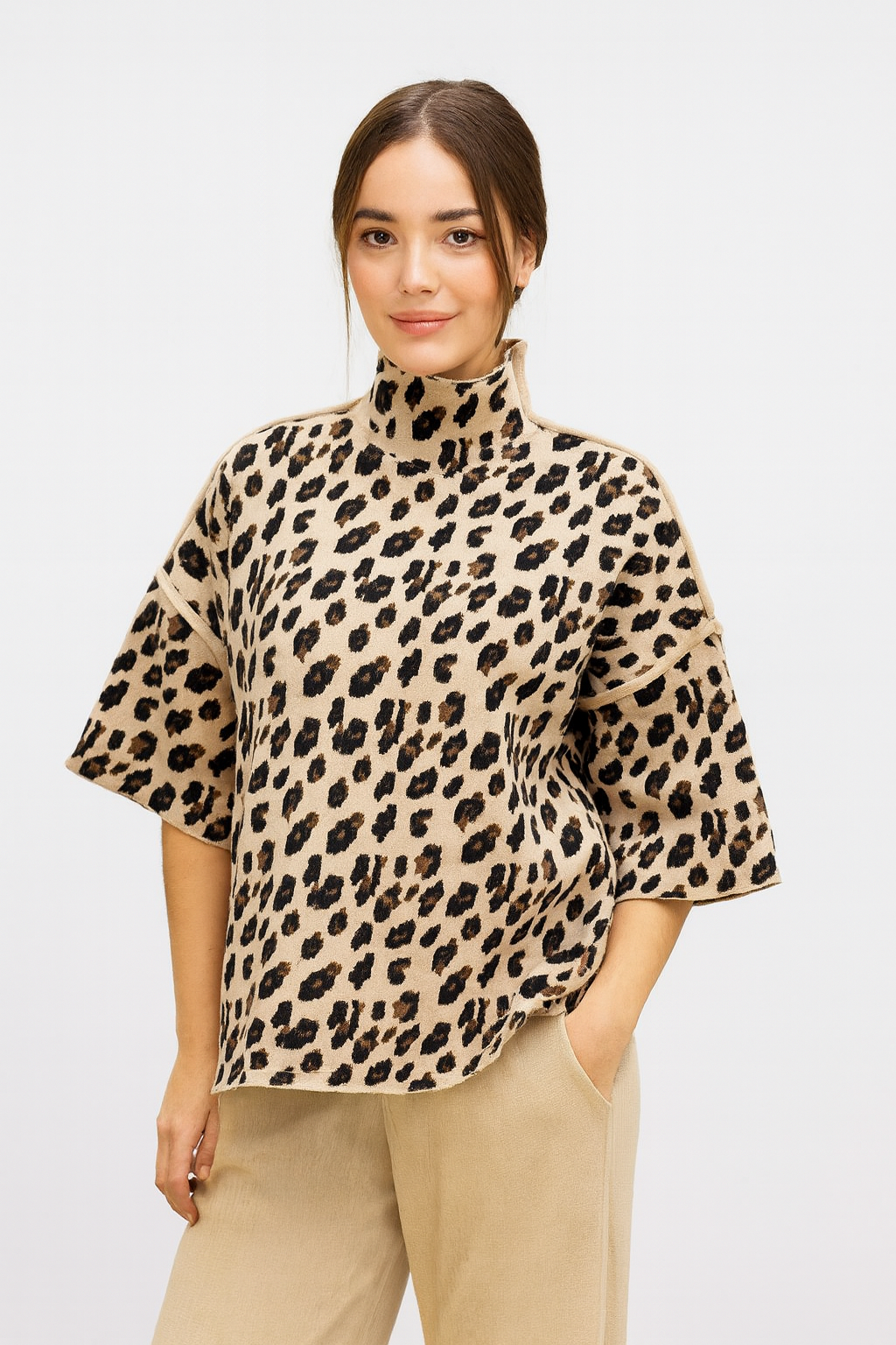 Magic animal print jersey