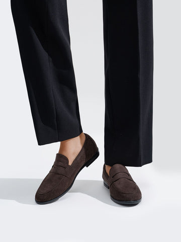 Mocasines Soft Suede Mocha