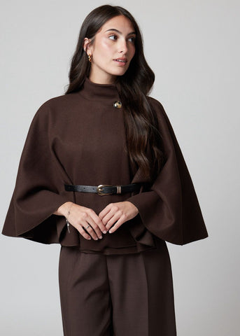 Poncho Chocolate Chic