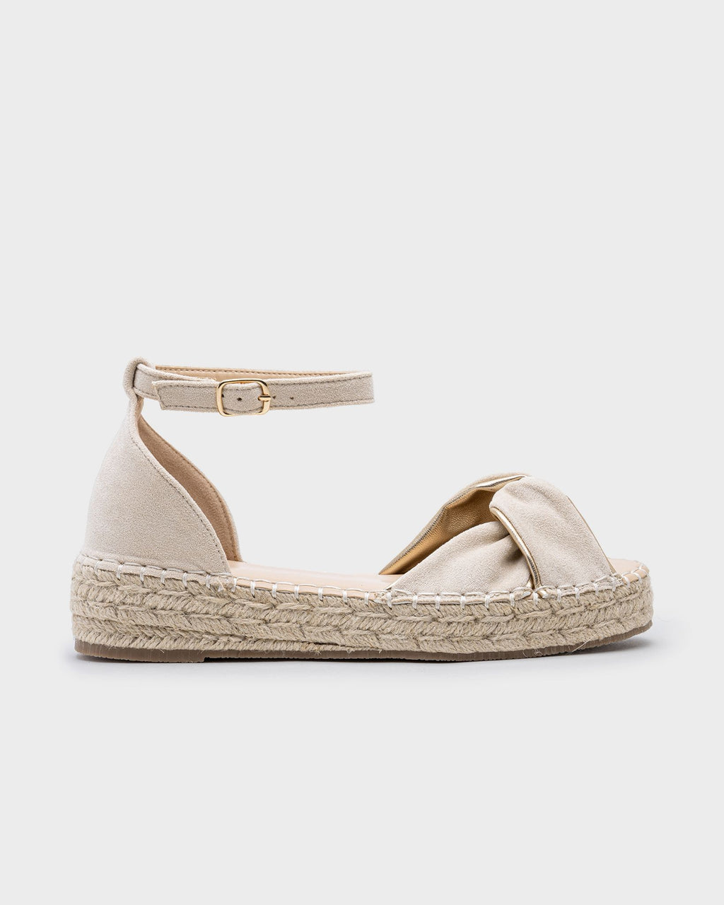 Vernazza organic gold sandal