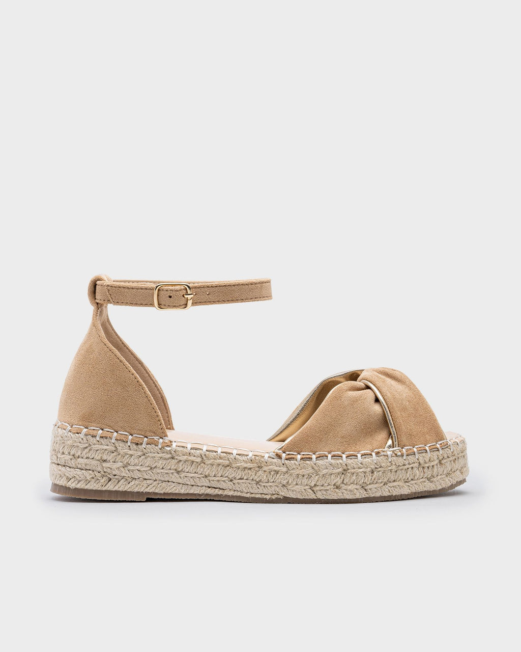 Vernazza organic gold sandal