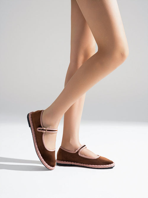 Bailarinas Velvet Toffee