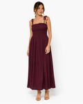 Vestido Burgundy Muse