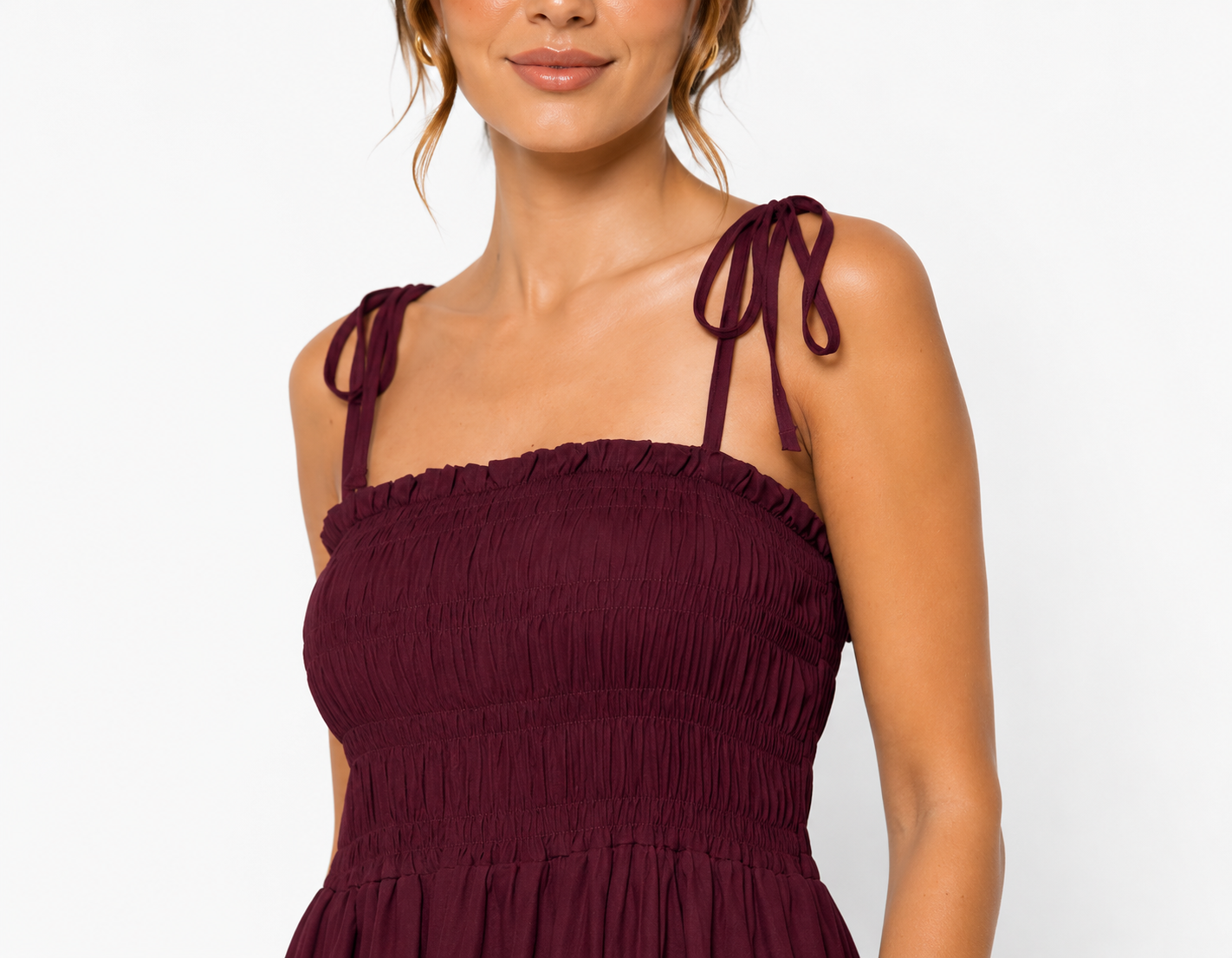 Vestido Burgundy Muse