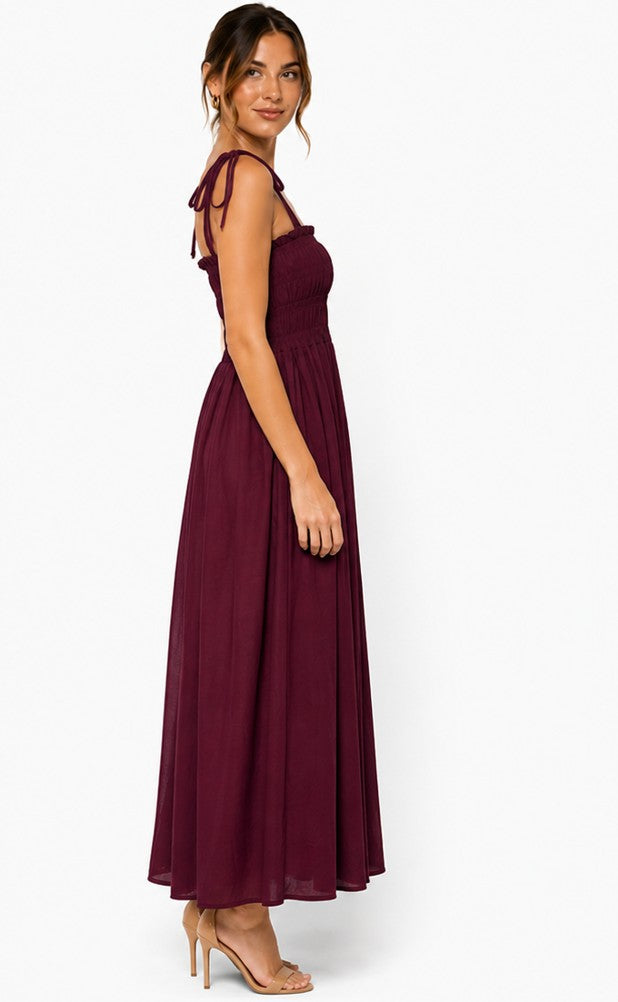 Vestido Burgundy Muse