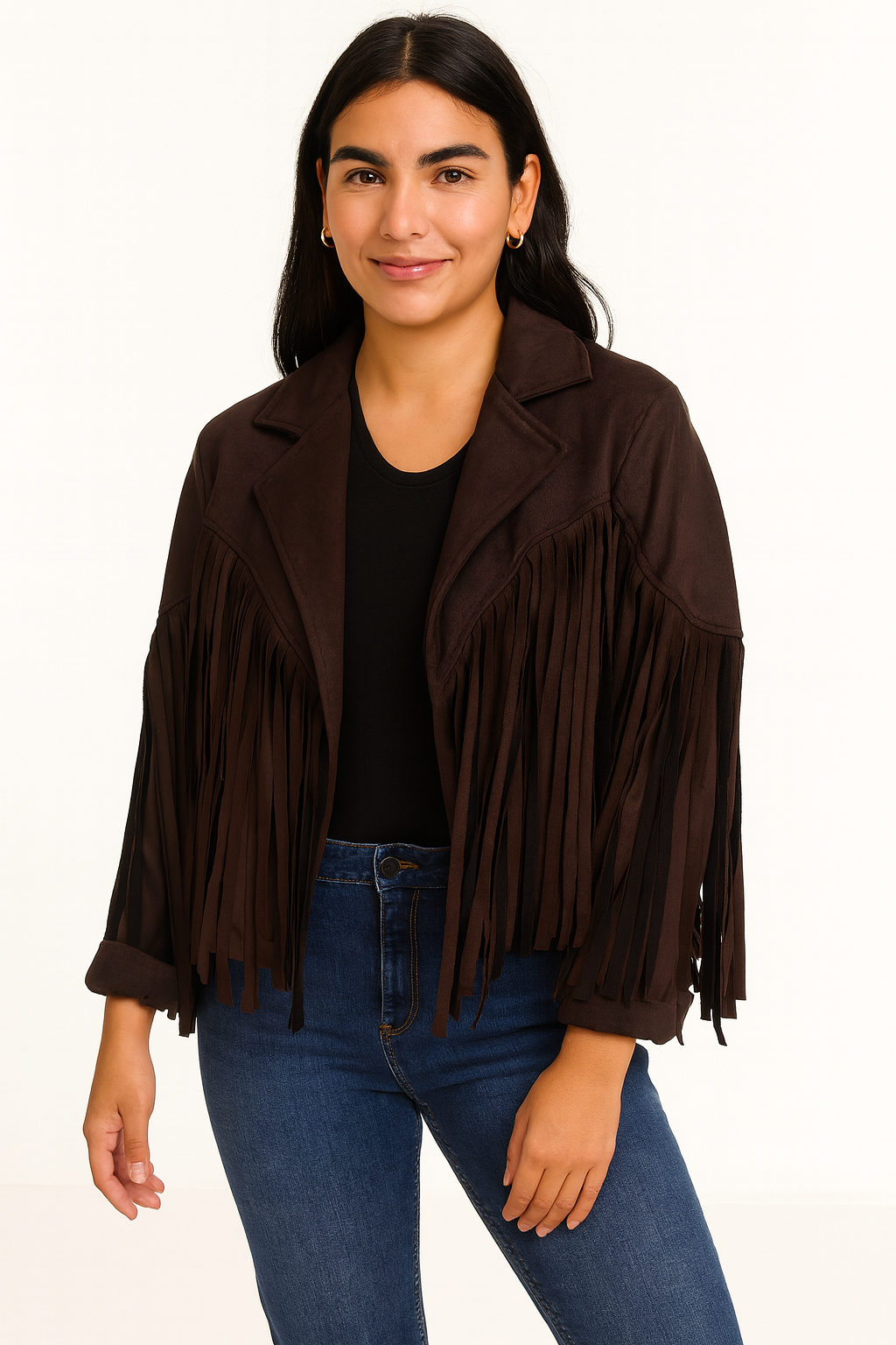 Western Chic Brown Jacket
